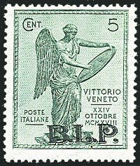 ITALIA REGNO  Francobolli per buste e lettere postali - B.L.P.