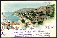 ITALIA REGNO  Cartoline illustrate - San Remo