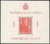 SAN MARINO  Foglietti