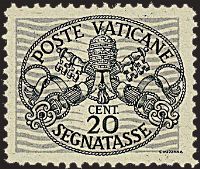 VATICANO  Segnatasse