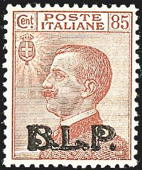 ITALIA REGNO  Francobolli per buste e lettere postali - B.L.P.