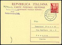 ITALIA REPUBBLICA  Cartoline Postali