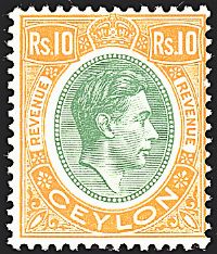 COLONIE INGLESI CEYLON 