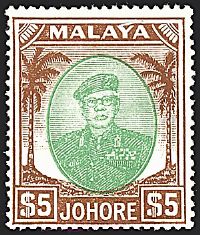 COLONIE INGLESI MALAYSIA Johore