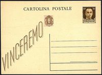 REPUBBLICA SOCIALE ITALIANA  Cartoline Postali