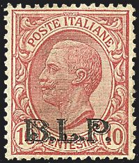 ITALIA REGNO  Francobolli per buste e lettere postali - B.L.P.