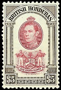 COLONIE INGLESI BRITISH HONDURAS 