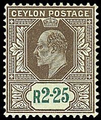 COLONIE INGLESI CEYLON 