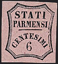 ANTICHI STATI ITALIANI PARMA Segnatasse per giornali