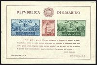 SAN MARINO  Foglietti