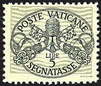 VATICANO  Segnatasse