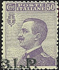 ITALIA REGNO  Francobolli per buste e lettere postali - B.L.P.