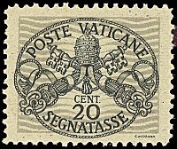 VATICANO  Segnatasse